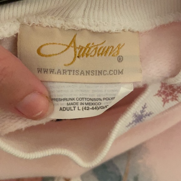 Vintage Snowman Christmas pullover - Picture 5 of 5